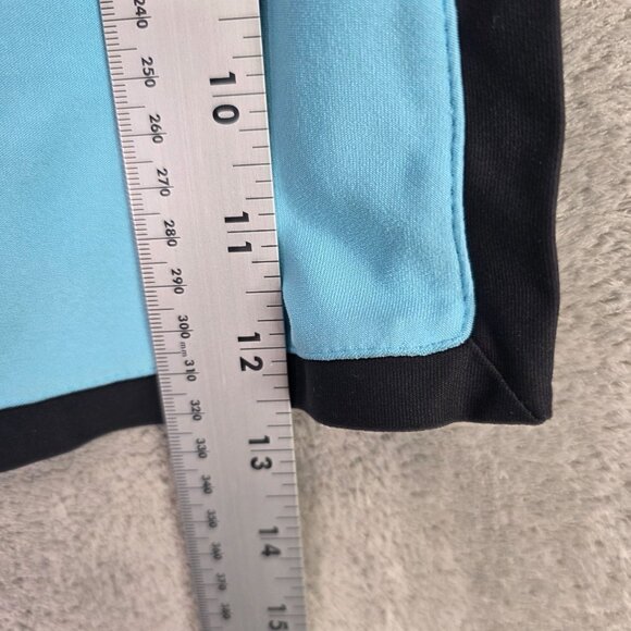 Womens Nike Blue Dri-Fit Athletic Skort Skirt Polyester Stretch Elastic Waist M - Picture 6 of 8